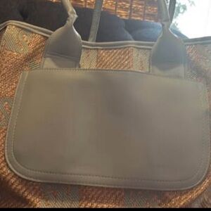 Steve Madden new-w/o tags bag. Straw/tourq.blue.